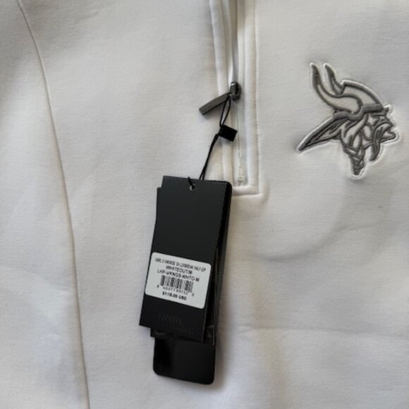 UNRL Minnesota Vikings Luxbreak Half Zip - Picture 2 of 3